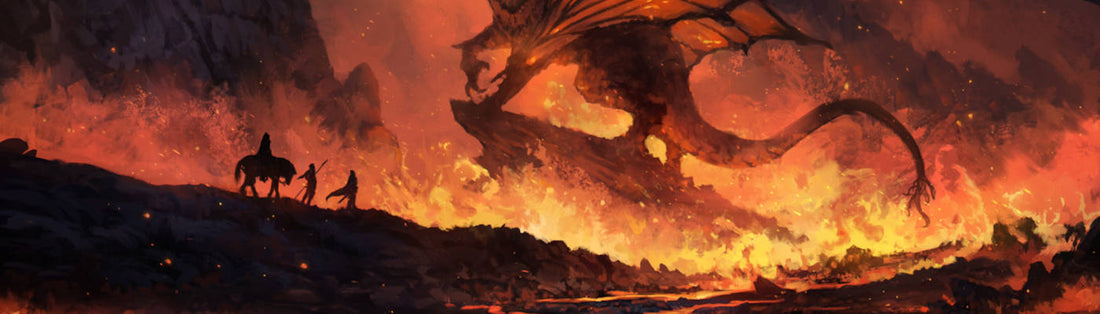 Fiery land in DND