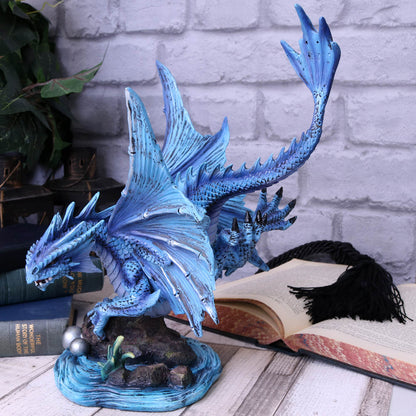 Adult Water Dragon Statue