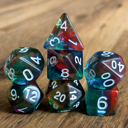 Aurora Mirage Dice Set