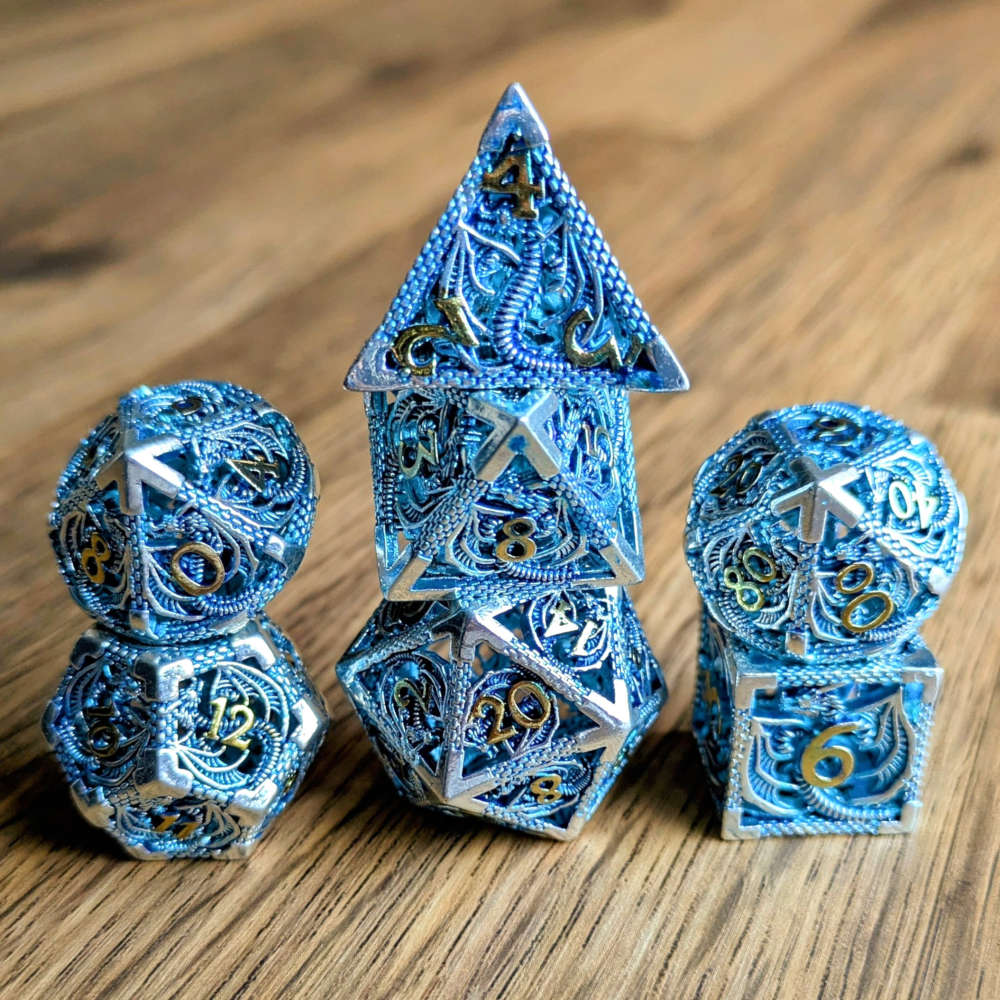 Bahamut Platinum Hollow Dragon Dice