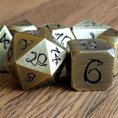 Brass Dragon Wyrmling Dice