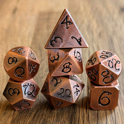 Copper Dragon Wyrmling Dice