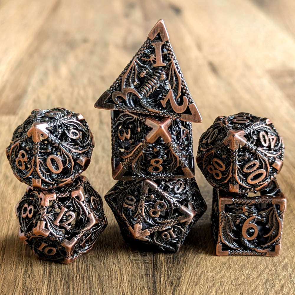 Copper Hollow Dragon Dice