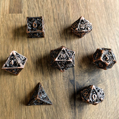 Copper Hollow Dragon Dice