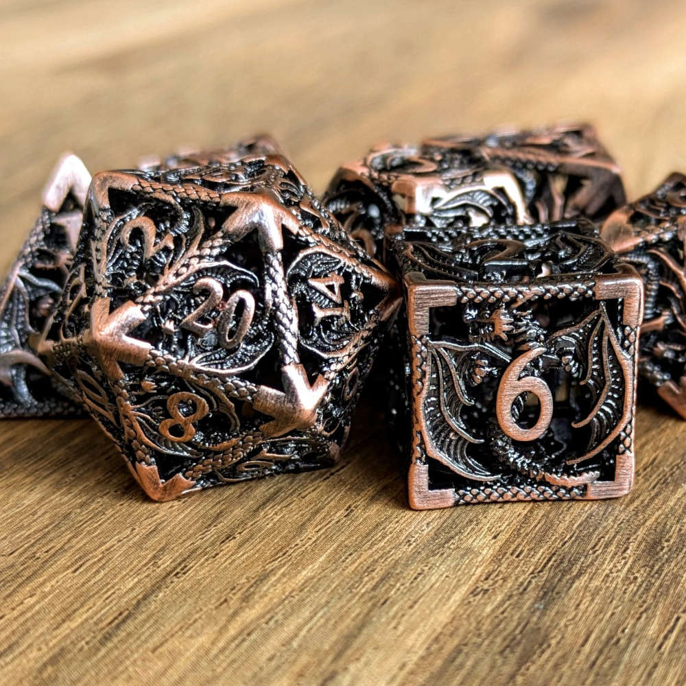 Copper Hollow Dragon Dice