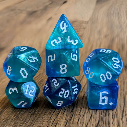 Cosmic Lapis Dice Set