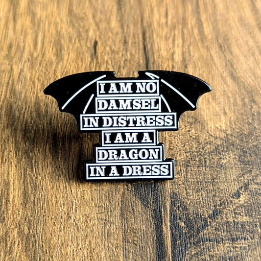 Damsel in Distress Pin