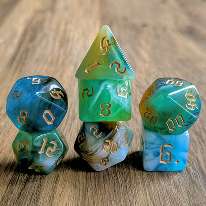 Dawnlit Waters Dice