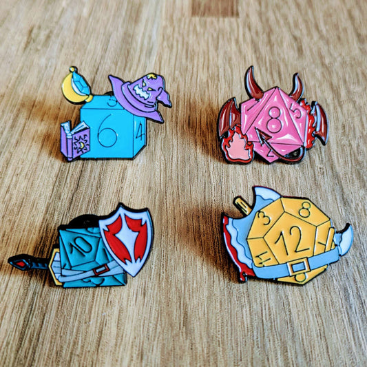 D&D Party Pins