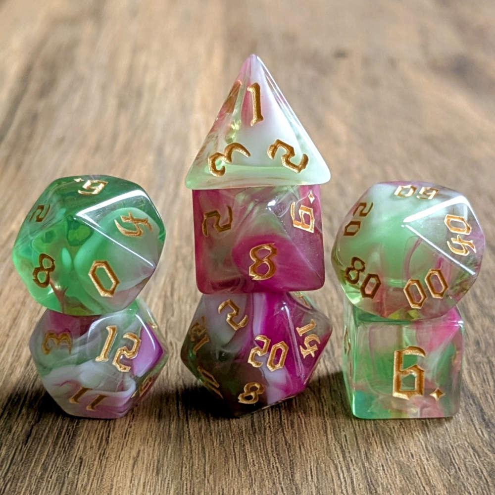 Elven Bouquet Dice