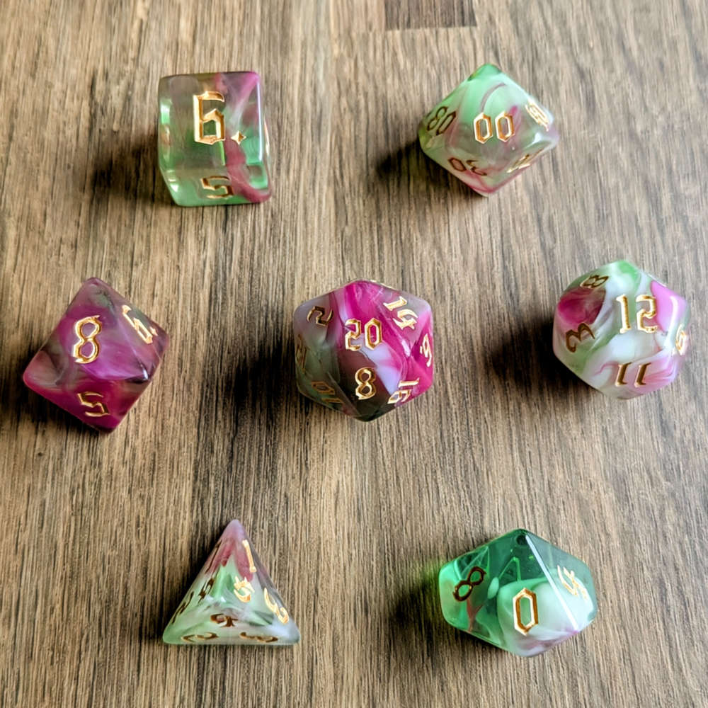 Elven Bouquet Dice