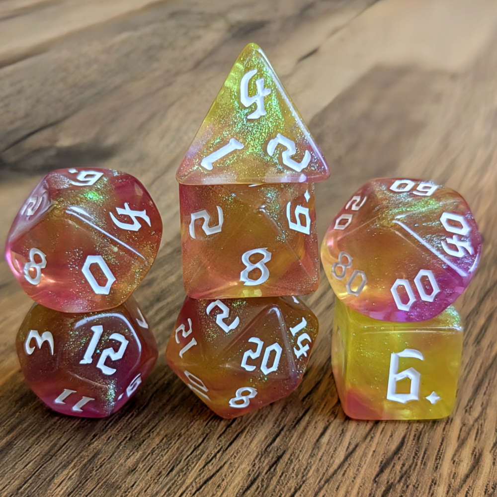 Ember Prism Dice Set