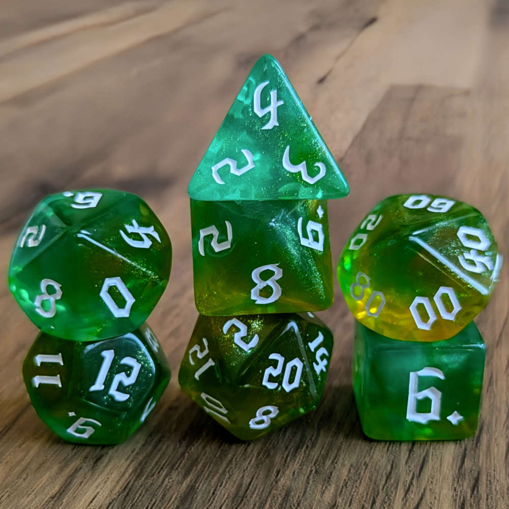 Enchanted Grove Dice Set