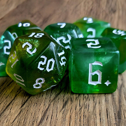 Enchanted Grove Dice Set