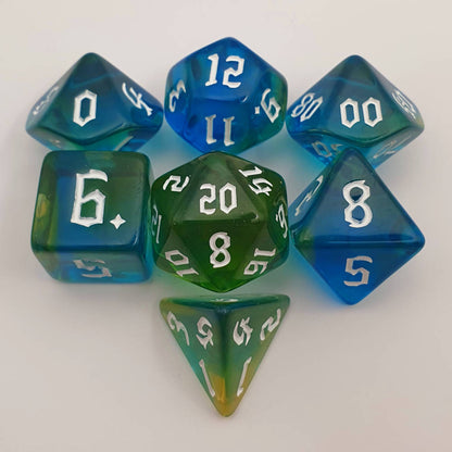 Enchanted Lagoon Dice Set