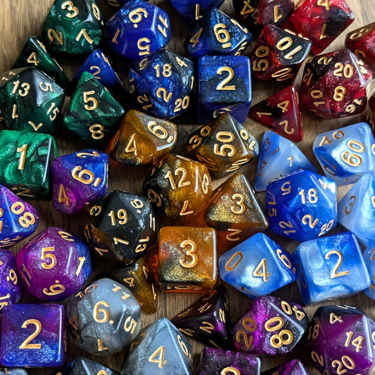 Galaxy Dice Sets