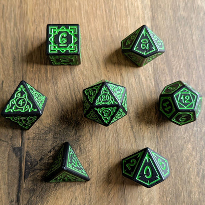 Green Ranger's Blossom Dice Set