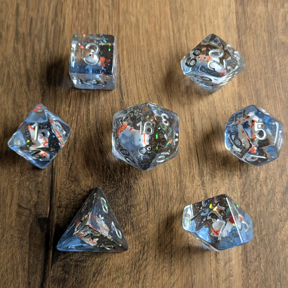 Koi Fish Dice Set