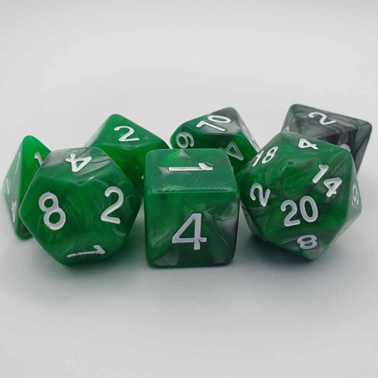 Orestone Green Dice Set