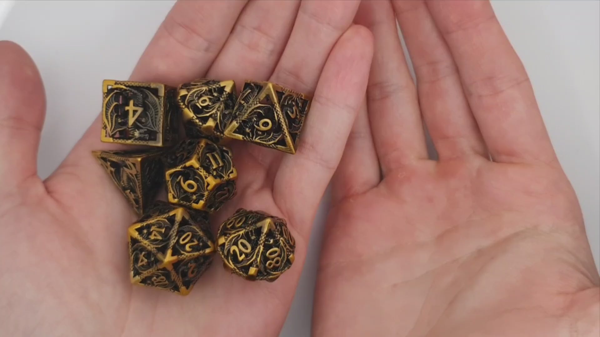 Bronze dice, d6 dice, set of 6 dices, gaming dice, dnd dice, dice games, board games, bronze outlets gift, bronze anniversary, 8 years anniversary