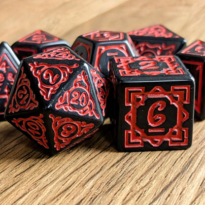 Red Ranger's Blossom Dice Set