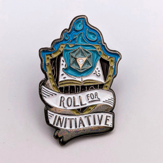 Roll for Initiative Pin