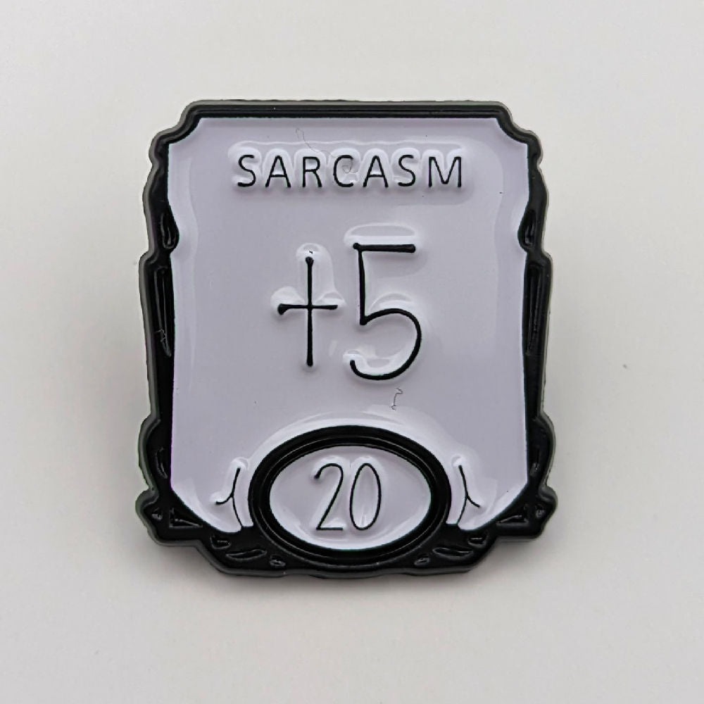 Sarcasm +5 Pin