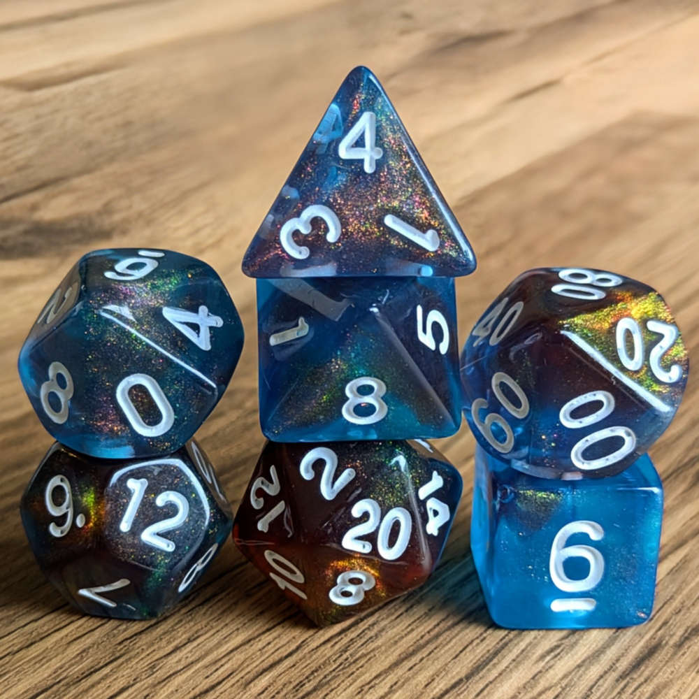 Serpent's Glisten Dice Set