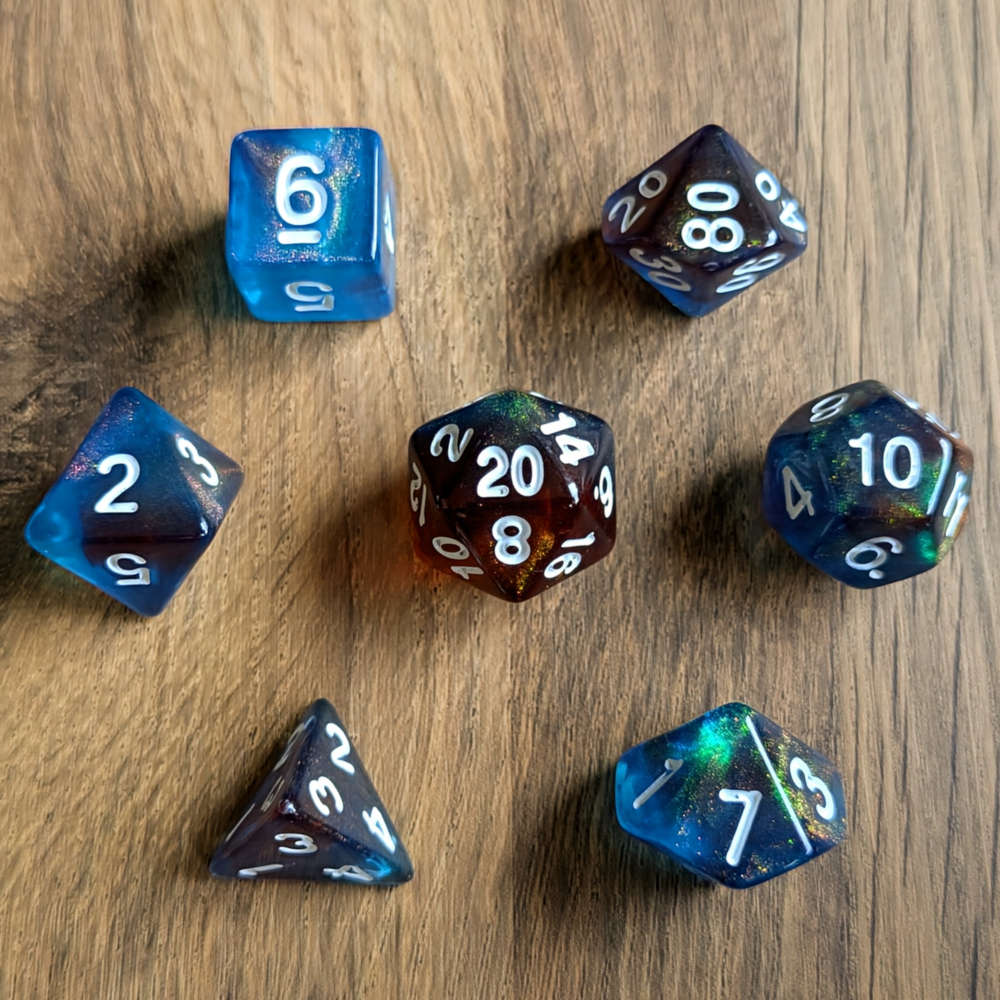 Serpent's Glisten Dice Set