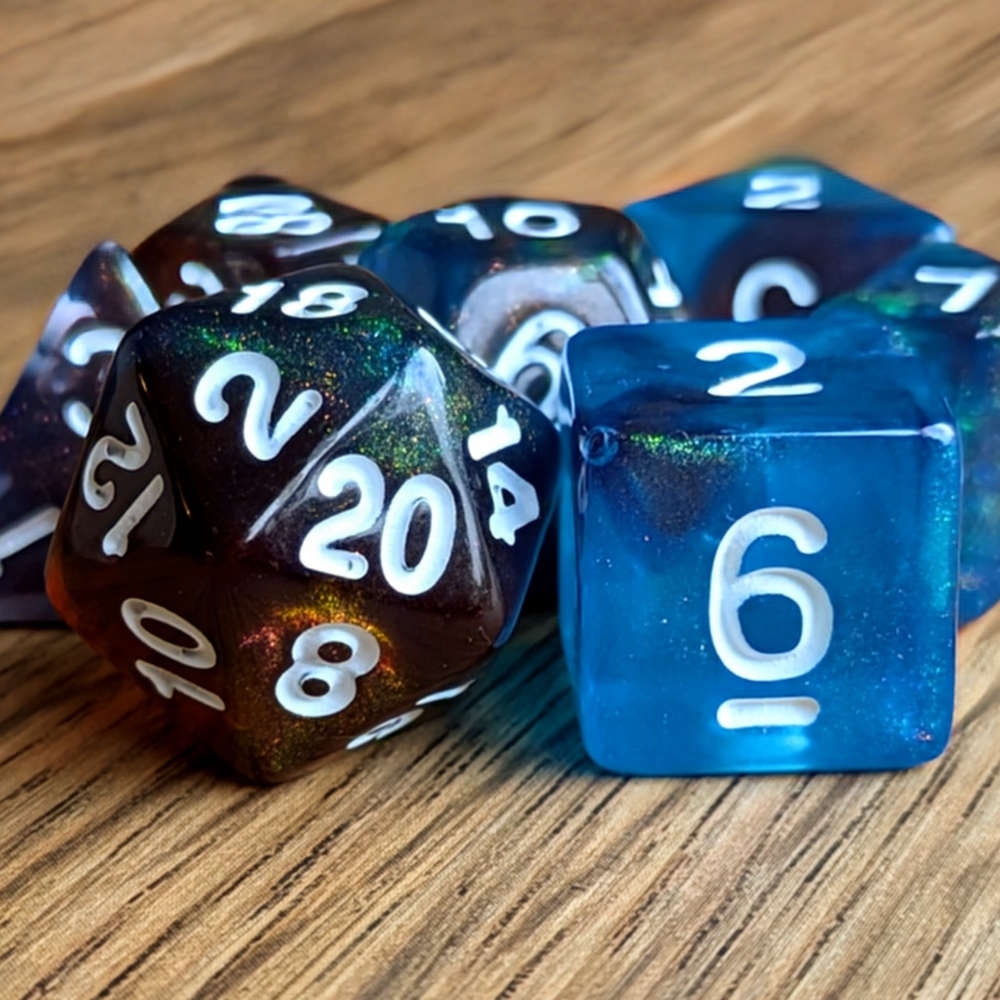 Serpent's Glisten Dice Set