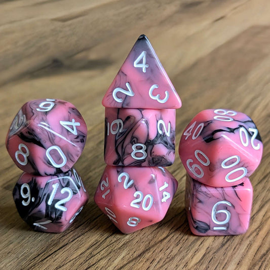 Shadowy Bloom Dice Set