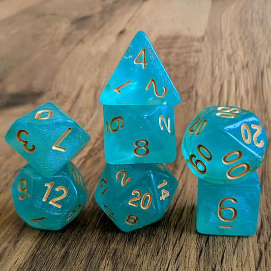 Shimmering Sea Dice Set