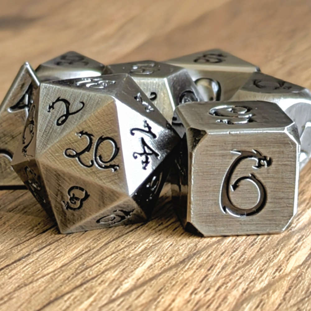 Silver Dragon Wyrmling Dice