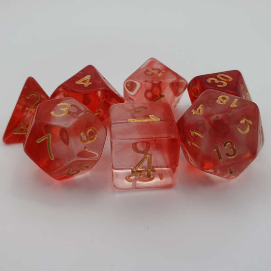 Storm Red Dice Set