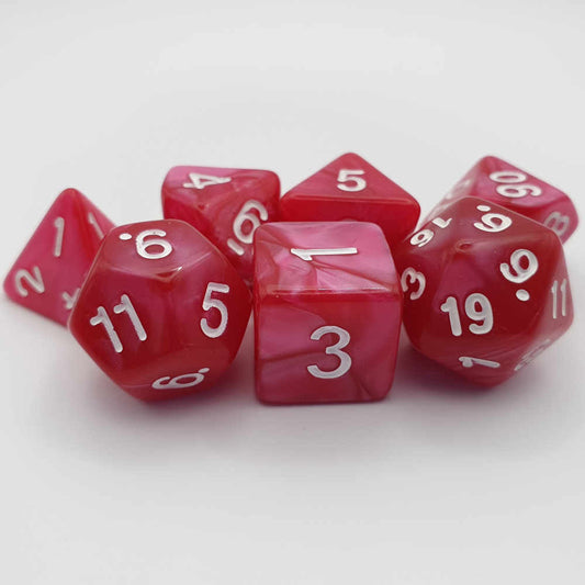 Strawberries and Cream Dice Set