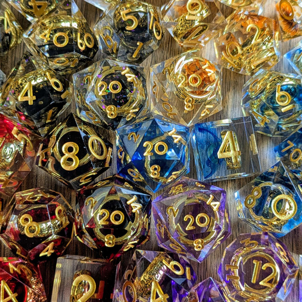 One Ring Sharp Edge Dice