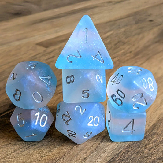 Transgender Flag Dice Set