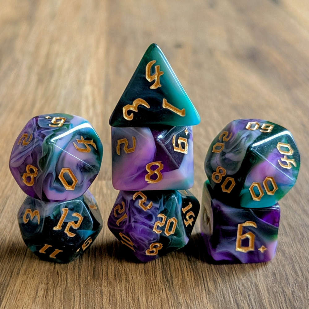 Twilight Cascade Dice