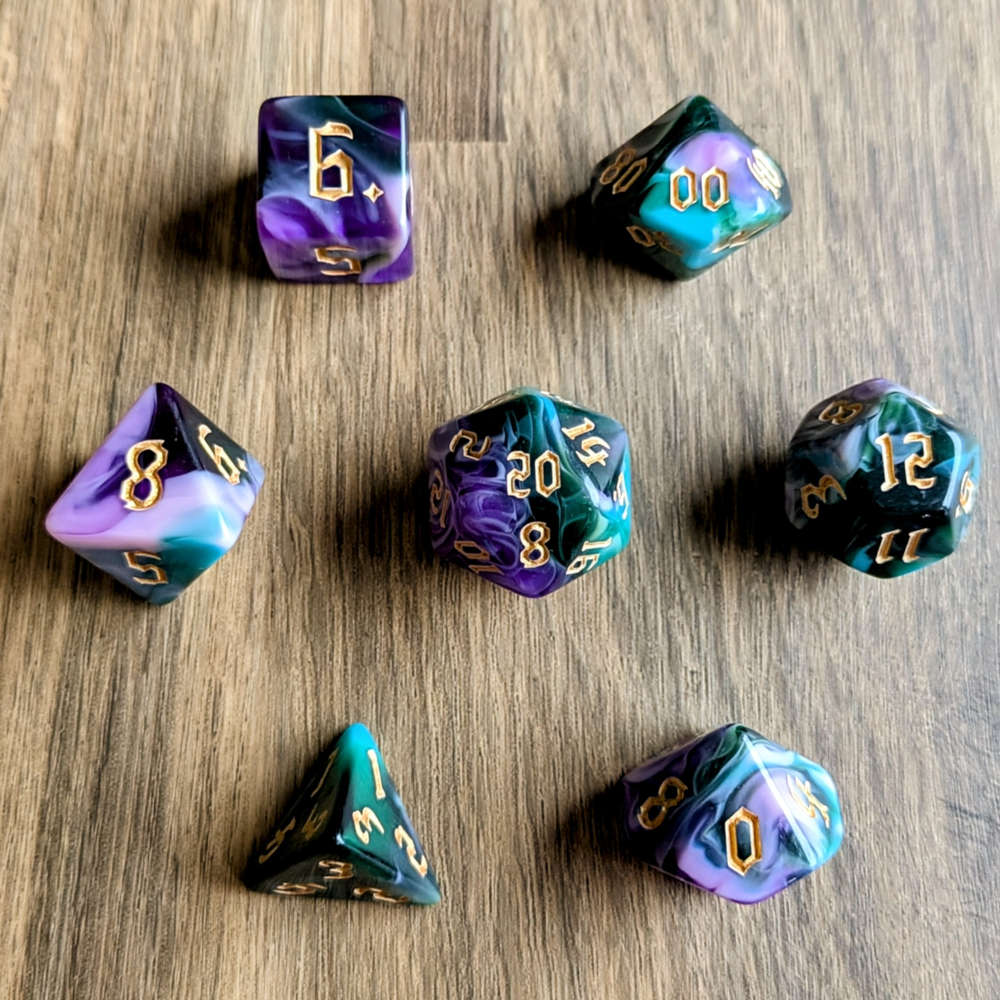 Twilight Cascade Dice