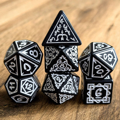 White Ranger's Blossom Dice Set