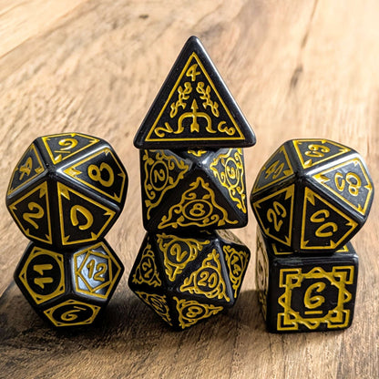 Yellow Ranger's Blossom Dice Set