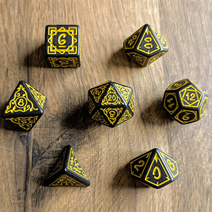 Yellow Ranger's Blossom Dice Set